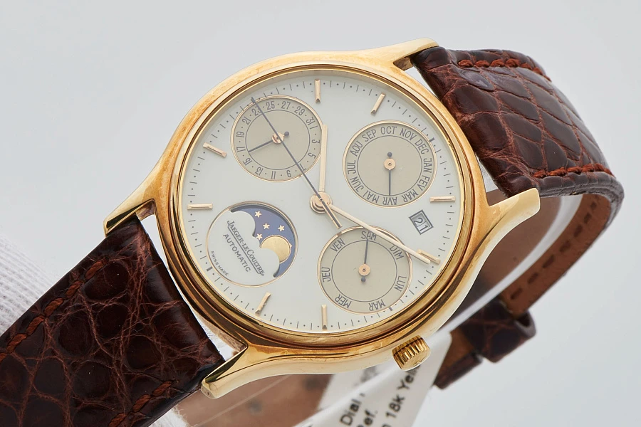 Porcelain Dial Perpetual Calendar Ref. 141.140.1 in 18k Yellow Gold