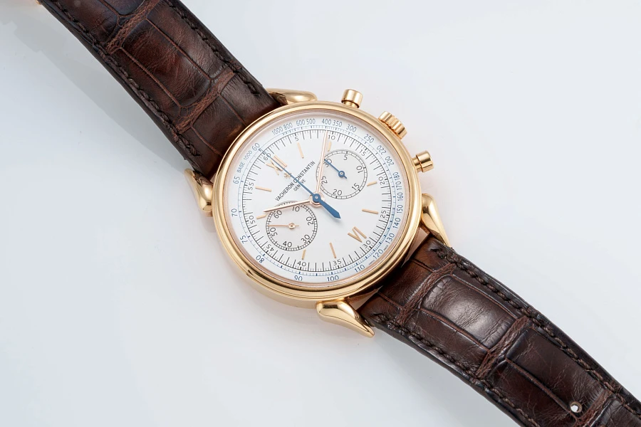 Historiques Cornes des Vaches Chronograph in 18k Rose Gold