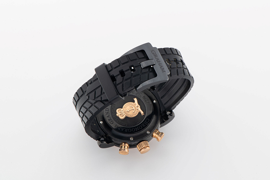 Grand Silverstone Woodcote Steel & 18K Gold