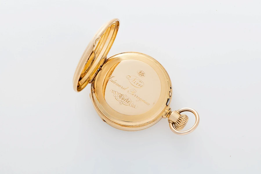 Pocket Watch in 18k Yellow Gold