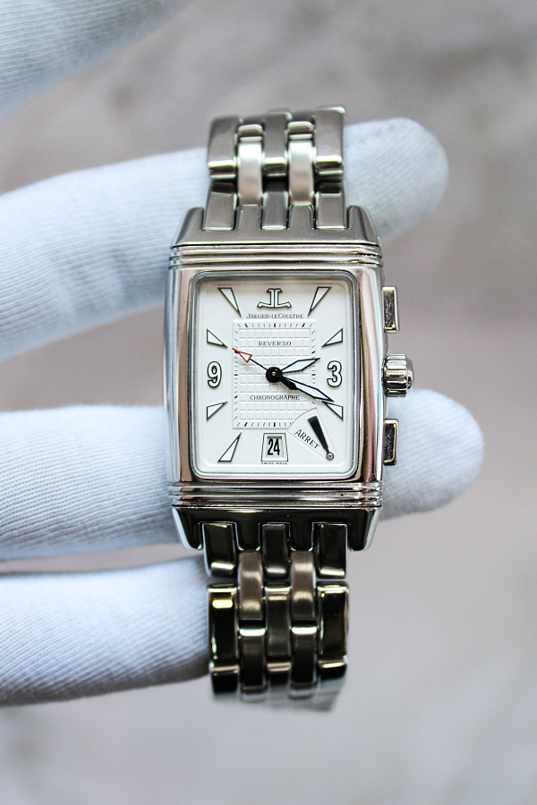 Reverso Gran’Sport Chronograph Stainless Steel