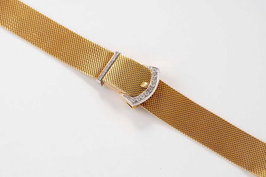 Precision Jewelry Watch in 18k Yellow Gold