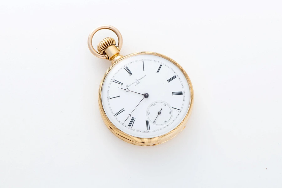 Pocket Watch in 18k Yellow Gold