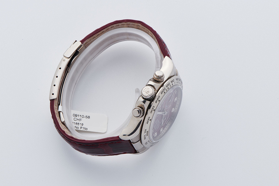 Daytona Ref. 116519 Rubellite Dial in 18k White Gold