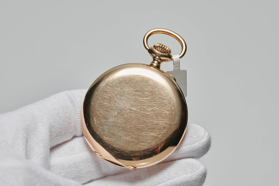 Uhrenfabrik Union Glashütte Open Face Pocket Watch