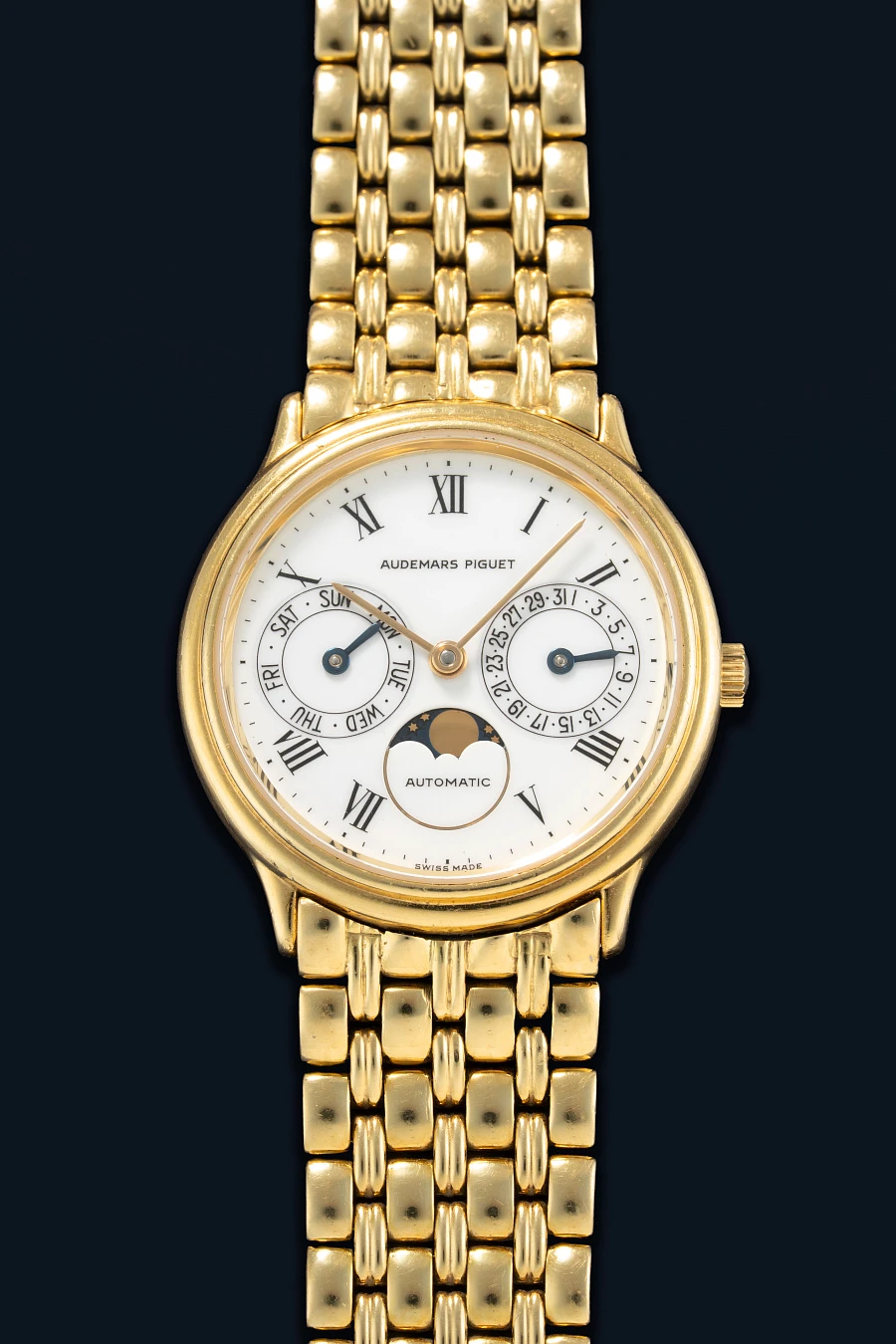 Day-Date Moonphase Ref. 25589BA in 18k Yellow Gold