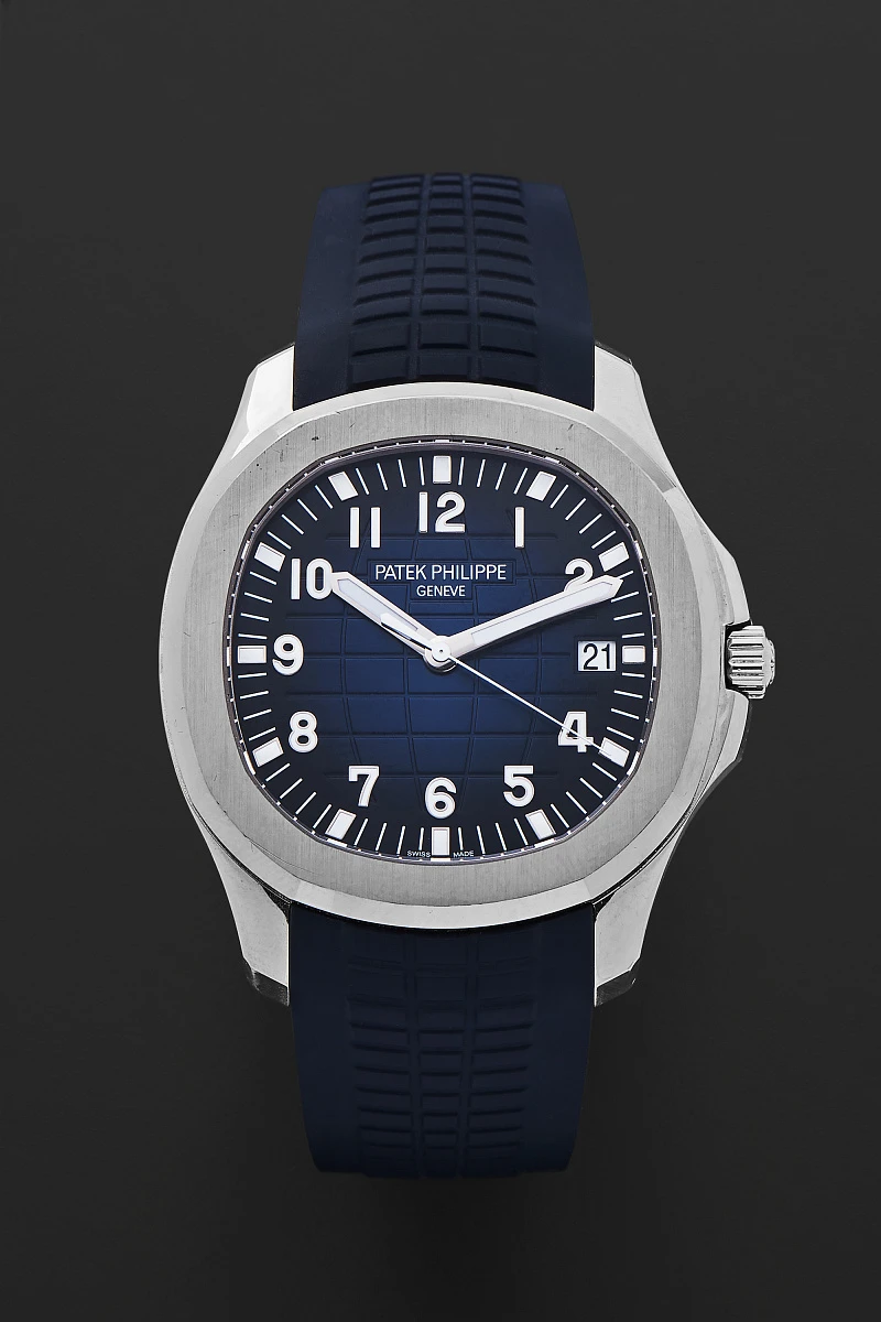 Blue Dial Aquanaut Ref. 5168G in 18k White Gold