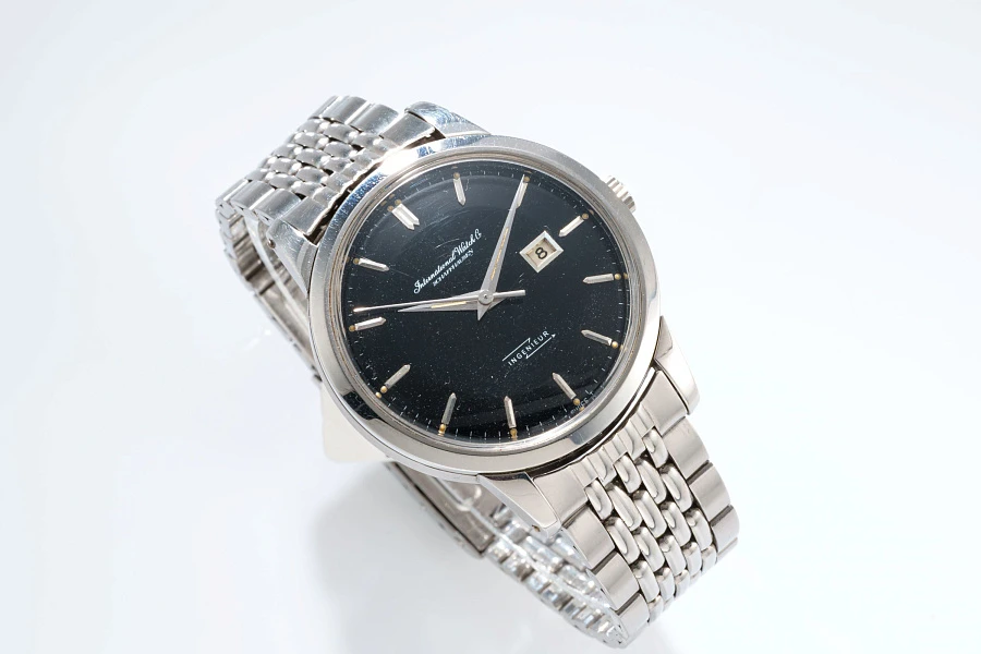 Ingenieur with Black Dial in Stainless Steel