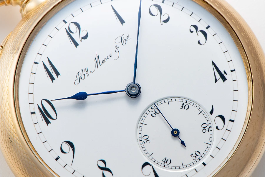 Pocket Watch in 18k Yellow Gold