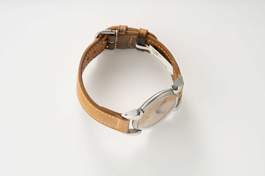 1940 Salmon Dial Dress Watch in Stainless Steel