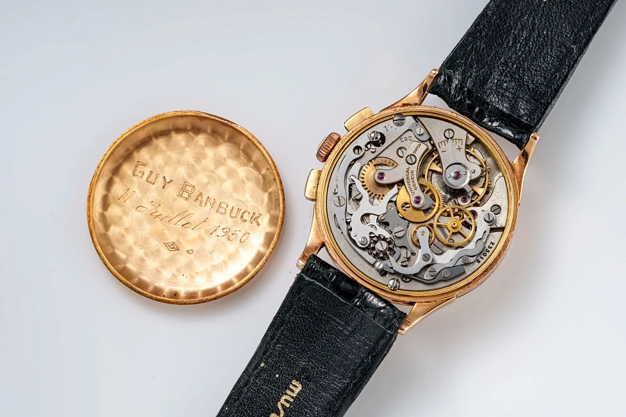 Compax Chronograph Ref. 12281 in 18k Rose Gold