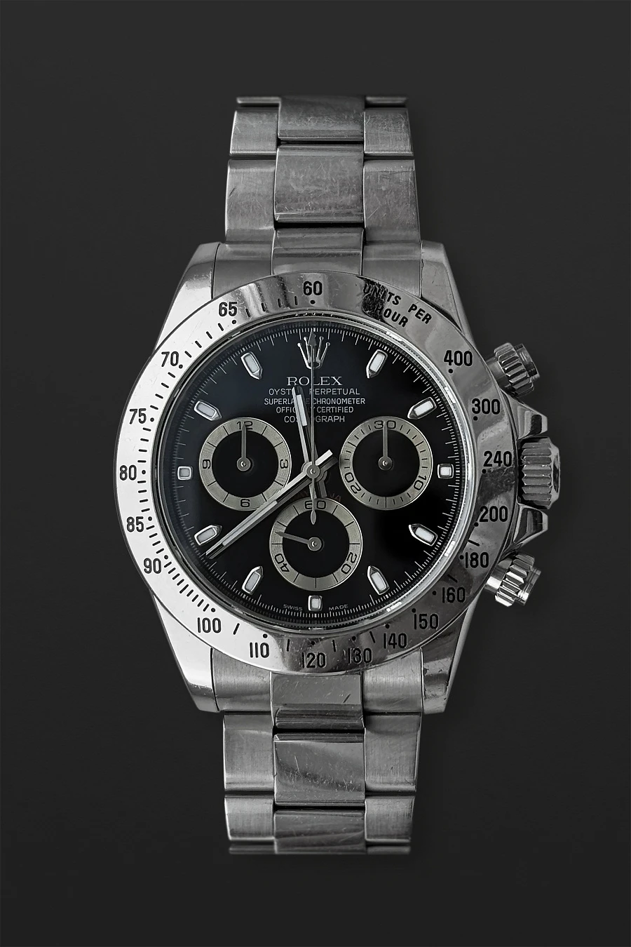 Daytona 116520 Steel Black Dial