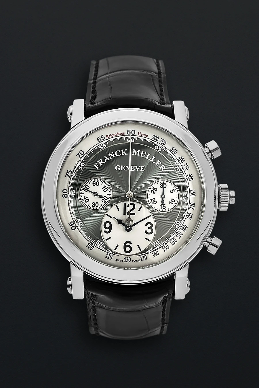 Classic Double-Face Rattrapante Coaxial Automatic Steel 44mm