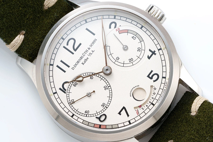 Power Reserve Moonphase 'ChronotempVus 8' in Stainless Steel