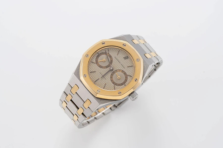 Royal Oak Day Date Ref. 25572SA in Stainless Steel and 18k Yellow Gold