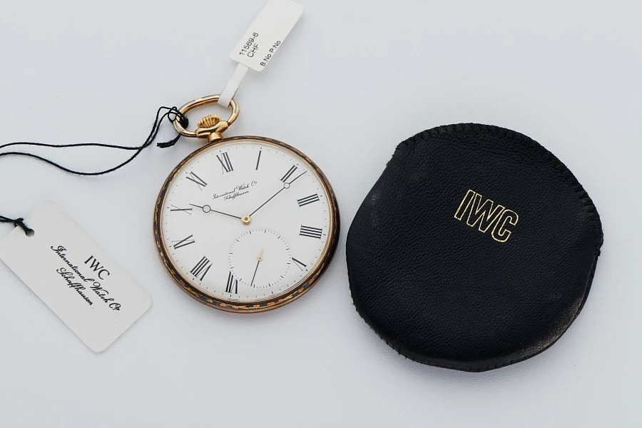 Pocket Watch Ref. 5221 in 18k Yellow Gold with Breguet Hands