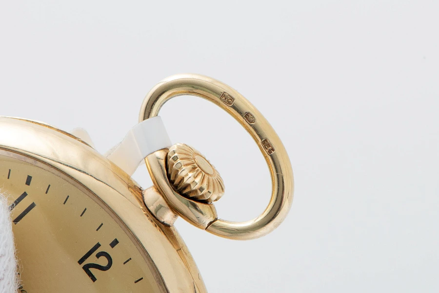 Pocket Watch in 14k Yellow Gold