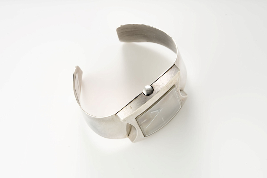 Silver Bangle Watch