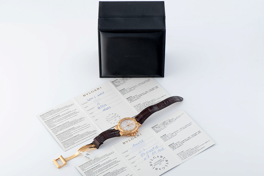 Diagono Chronograph Ref. DGP 40G CH in 18K Rose Gold