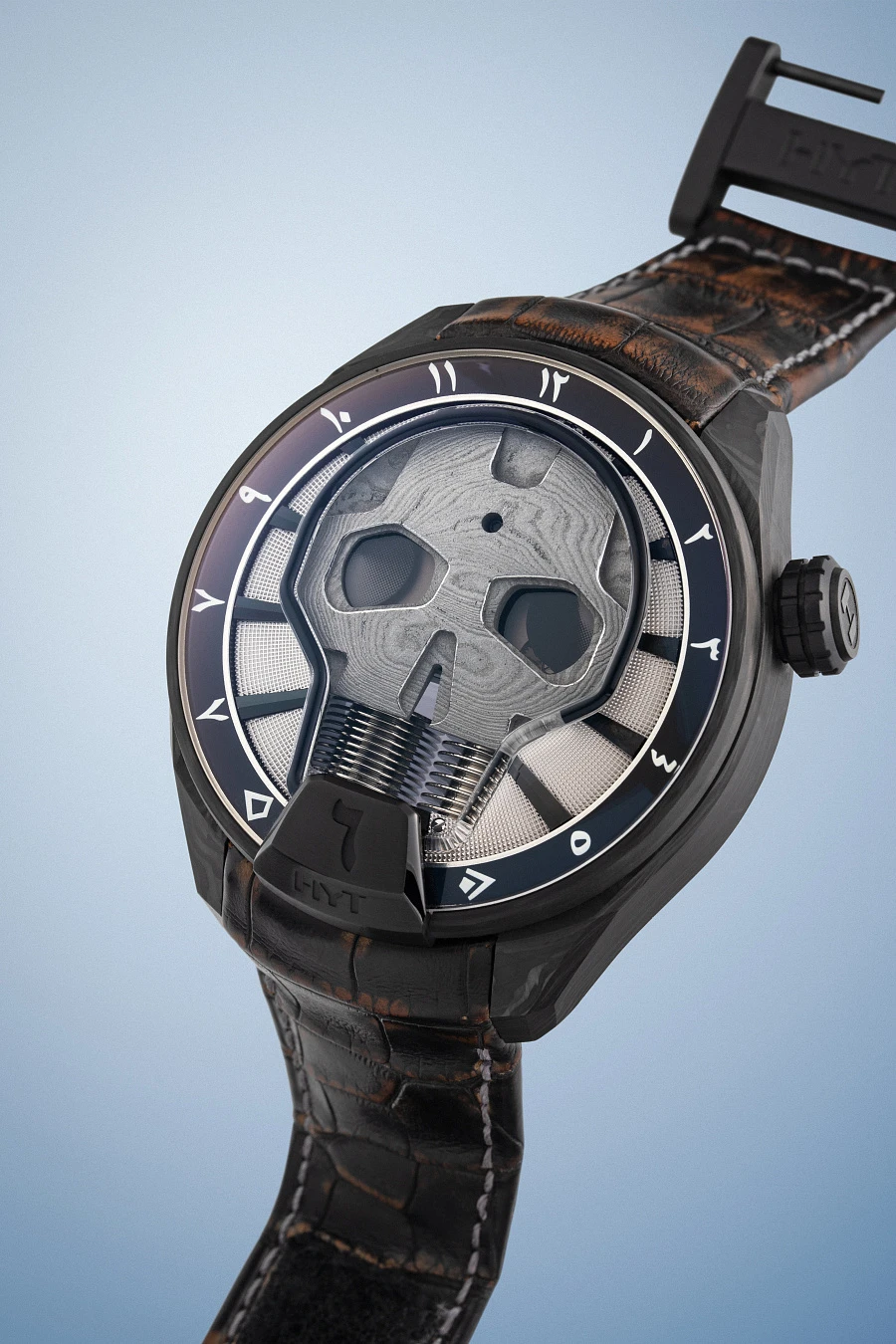 H1 Carbon Skull Arabic Edition