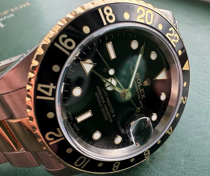GMT-Master II Ref. 16713 in Stainless Steel and 18k Yellow Gold