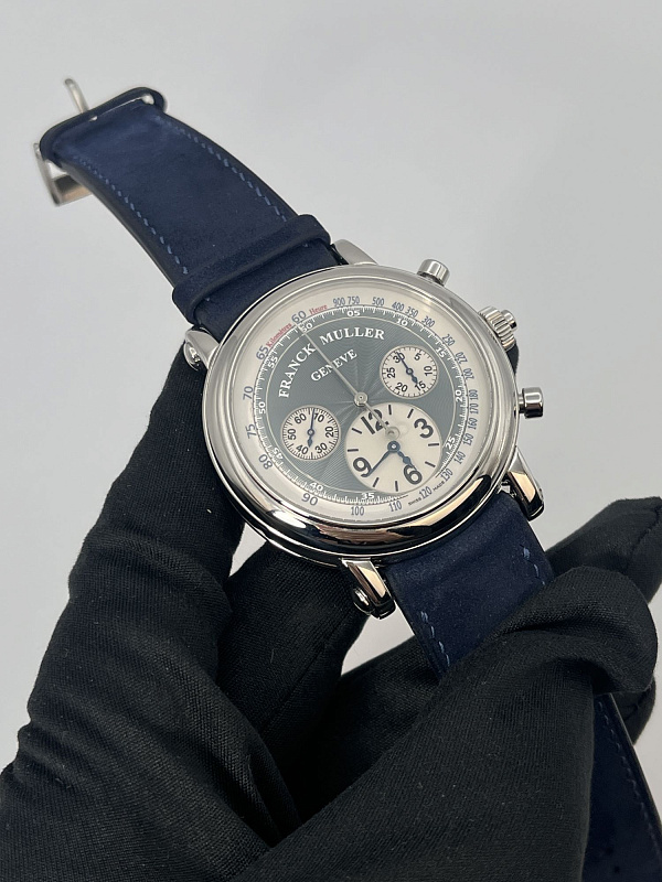 Classic Double-Face Rattrapante Coaxial Automatic Steel 44mm