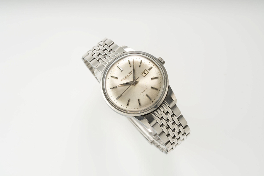 Stainless Steel Automatic Watch Ref. 648 on a Gay Frères Bracelet