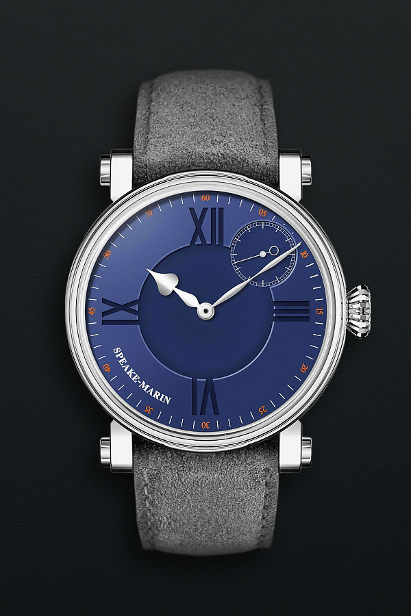 One & Two Academic Metallic Blue Titanium
