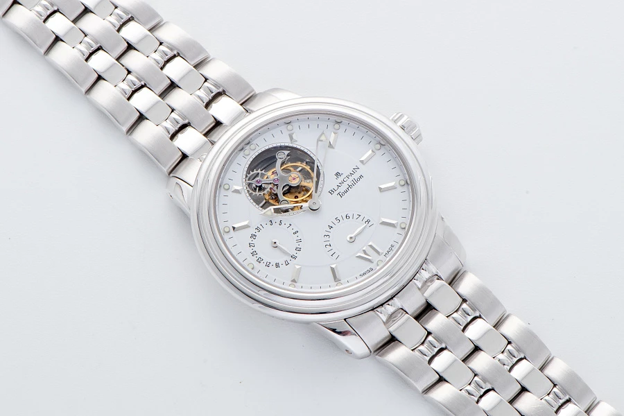 Leman Tourbillon Ref. 2123-1527-53 in 18k White Gold