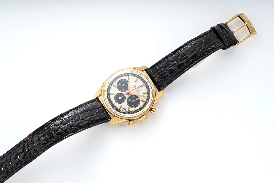 El Primero Chronograph Ref. G381 in 18k Yellow Gold