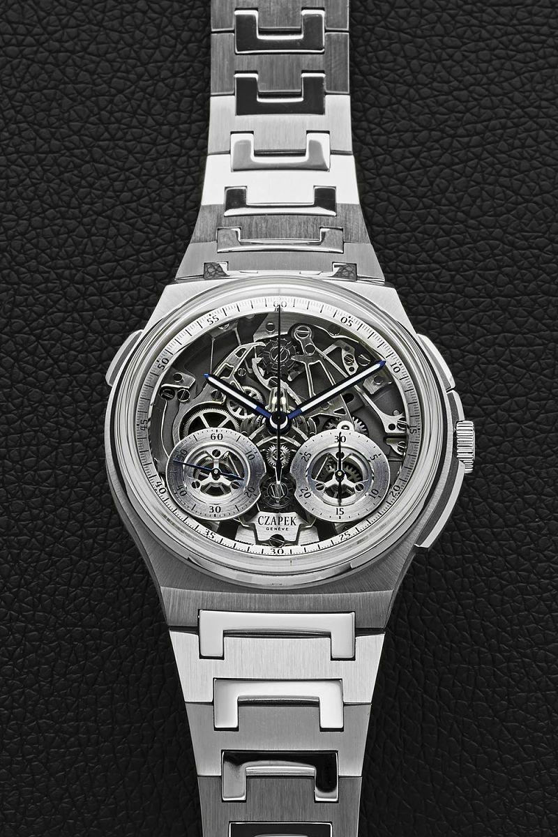 Antarctique Chronograph Rattrapante Silver Grey
