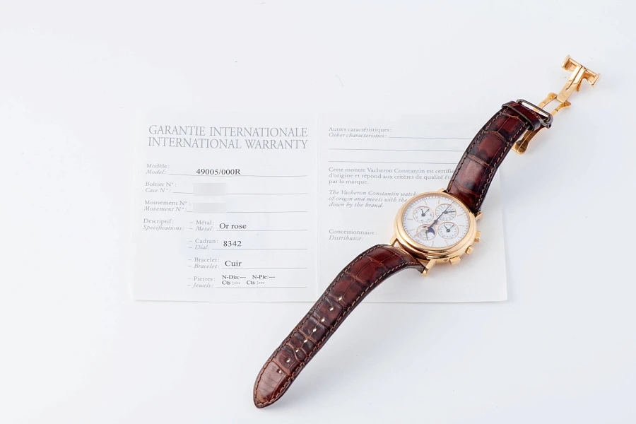 Perpetual Calendar Ref. 49005/1 in 18k Rose Gold