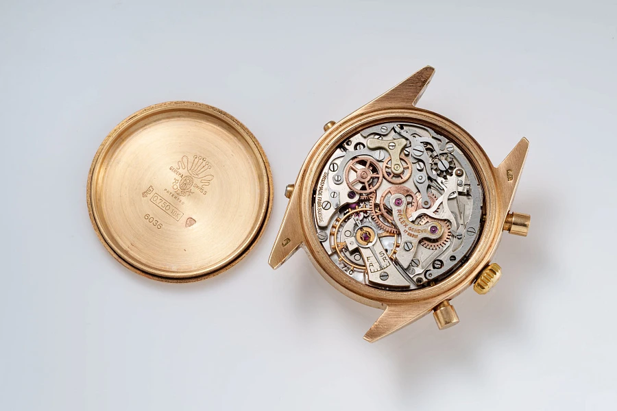 Triple Calendar Chronograph Ref. 6036 in 18k Rose Gold