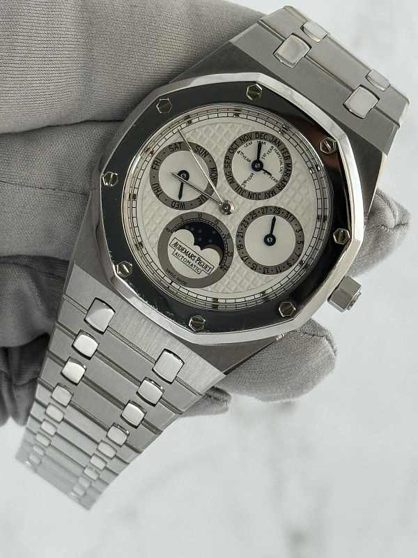 Royal Oak Perpetual Calendar Steel and Platinum, Rare