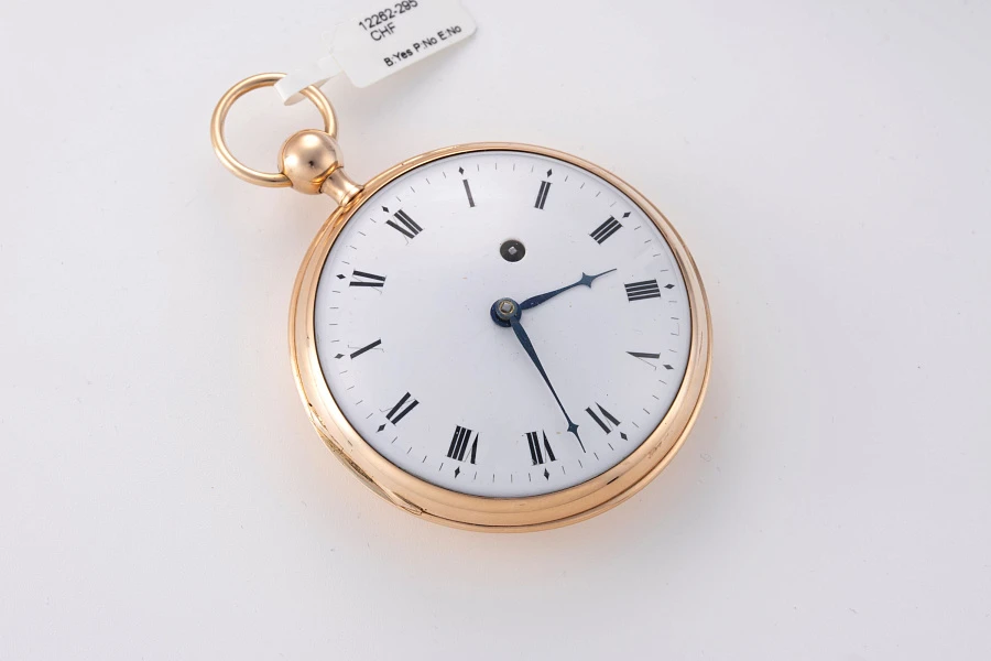 Quarter Repeater Pocket Watch in 18k Yellow Gold
