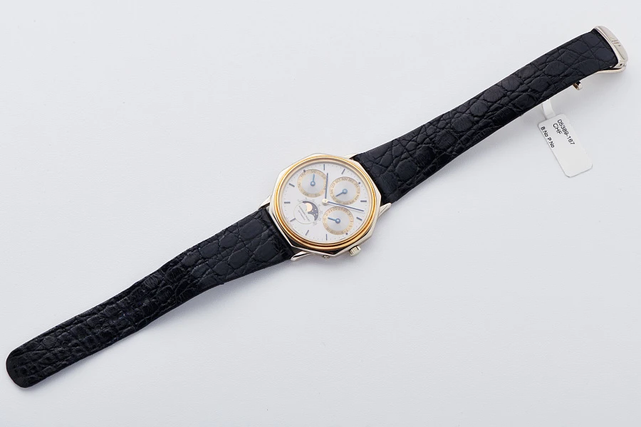 Perpetual Calendar in 18k White and Yellow Gold