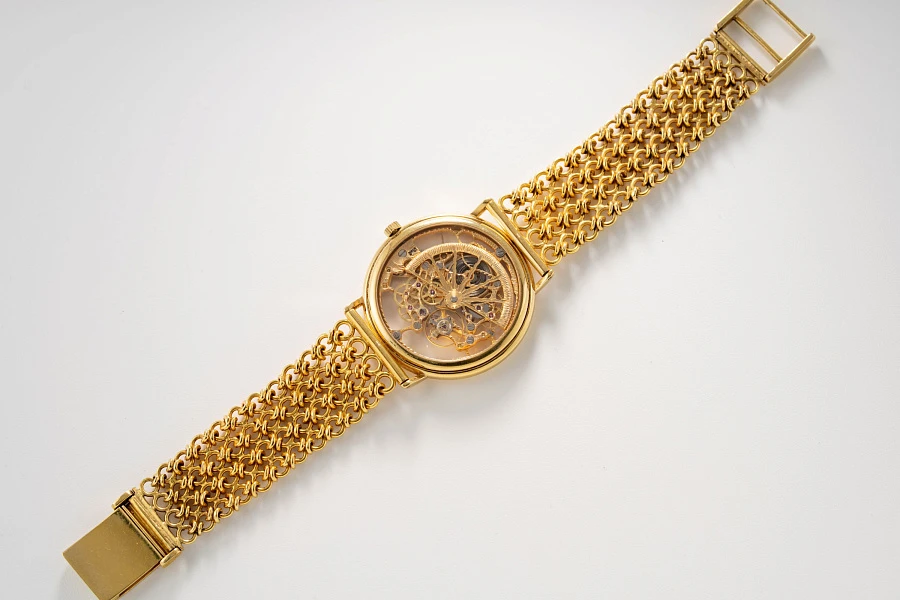 Portofino Skeleton Ref. 2701 in 18k Yellow Gold