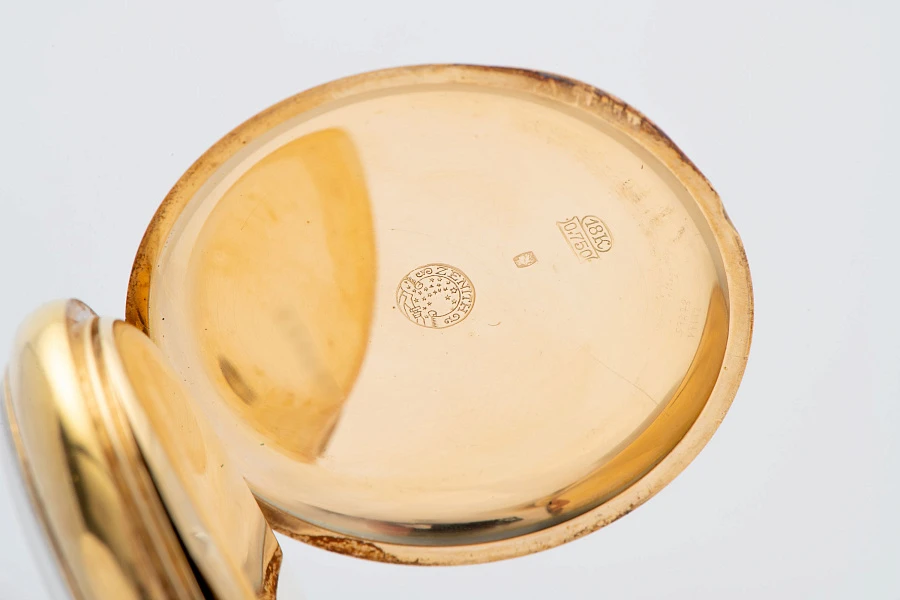 Pocket Watch 18K Yellow Gold
