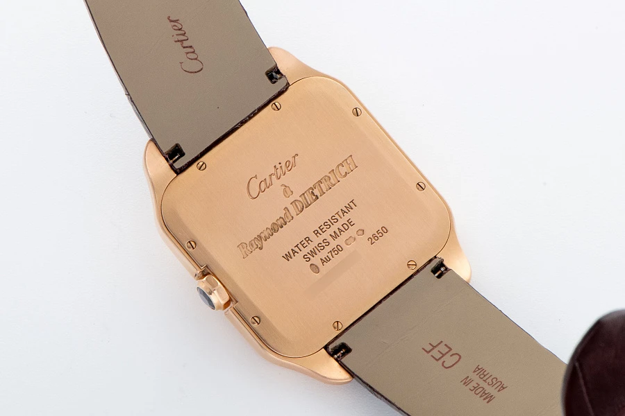 Santos Dumont Ref. 2650 in 18k Rose Gold