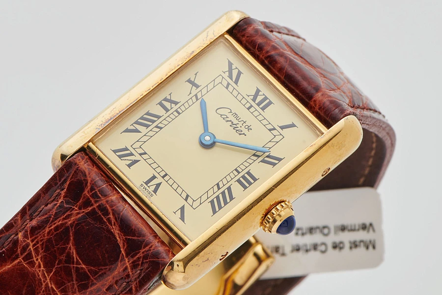 Must de Cartier Tank Vermeil Quartz