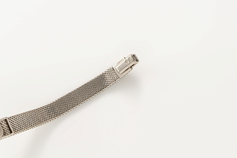 Duoplan Jewelry Watch in 18k White Gold
