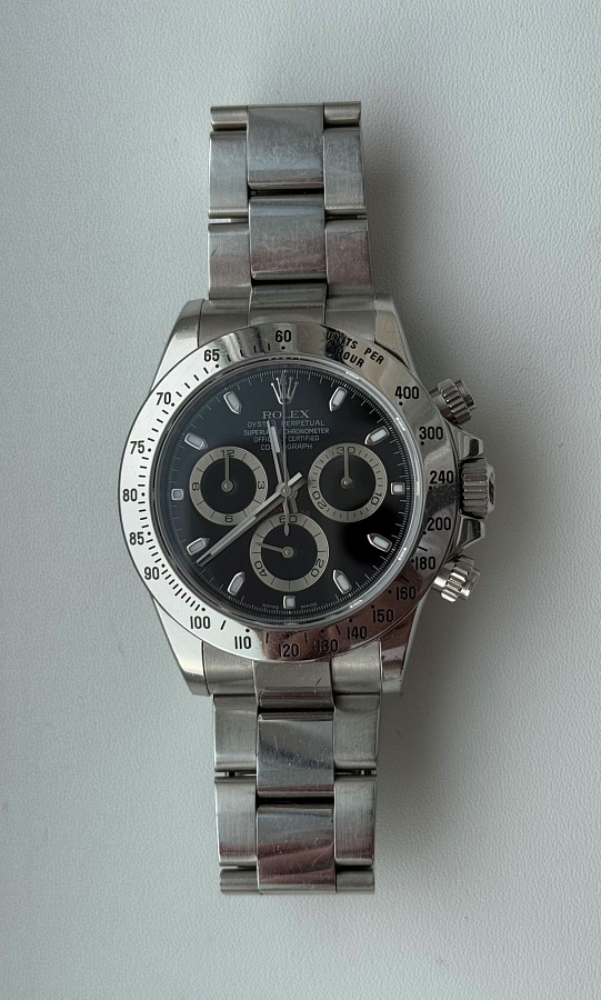 Daytona 116520 Steel Black Dial