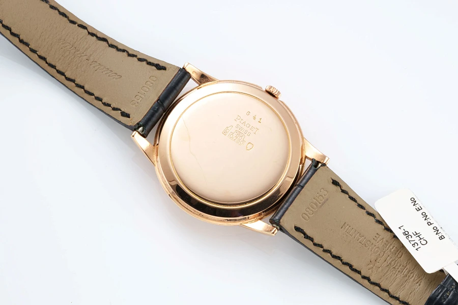 Sector Dial Dress Watch in 18k Rose Gold