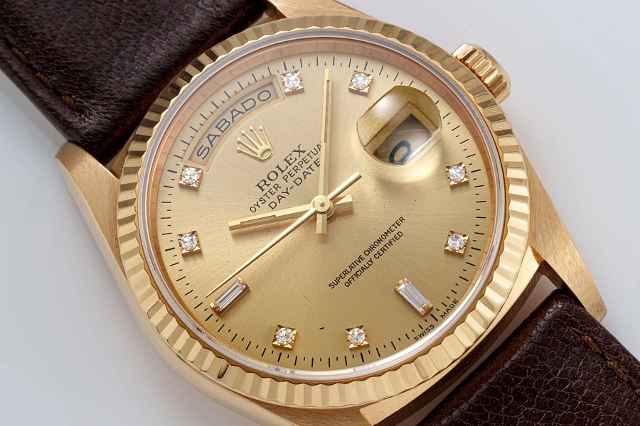 Day-Date Ref. 18238 in 18k Yellow Gold