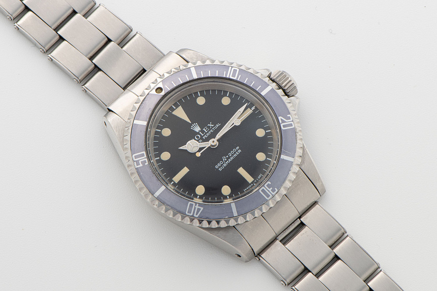Submariner Ref. 5513 on Rivet Bracelet