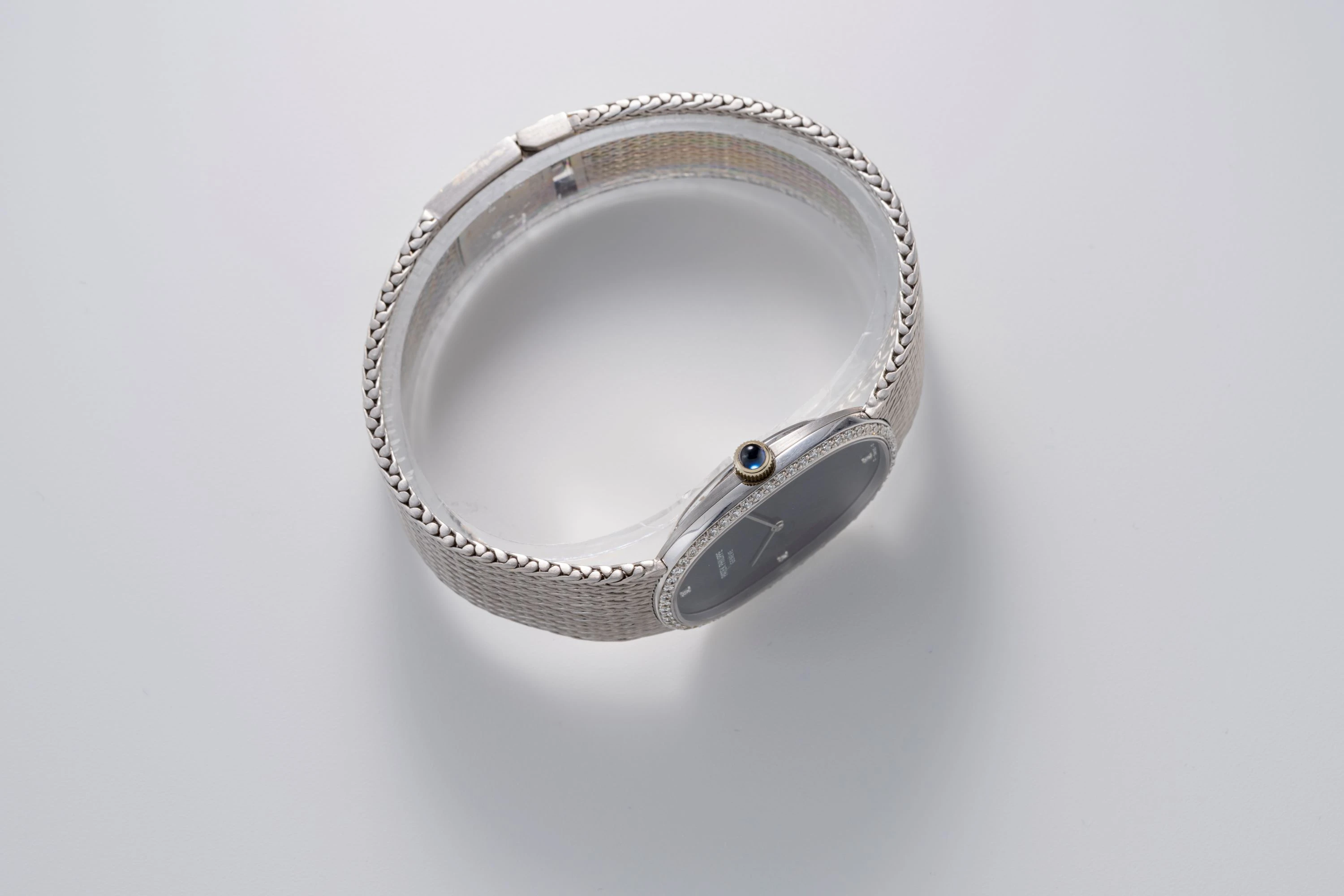 Ellipse Ref. 3849 in 18k White Gold with Diamonds