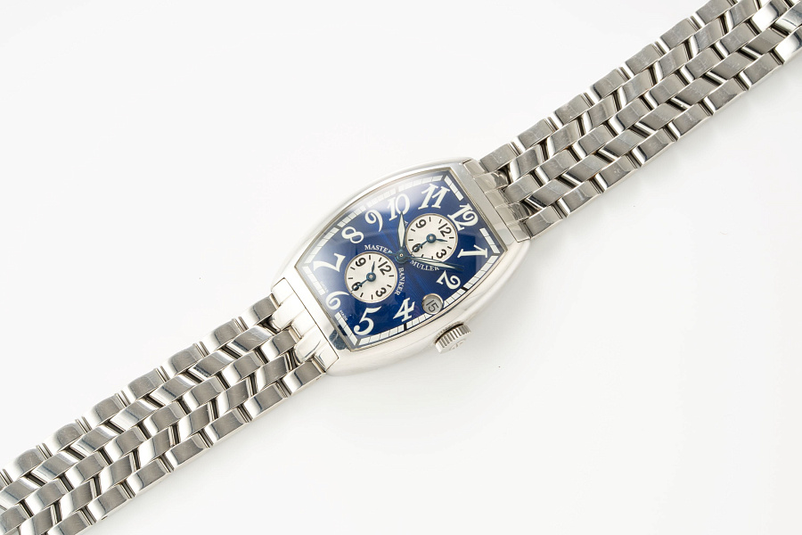Master Banker Ref. 5850 MB in Stainless Steel
