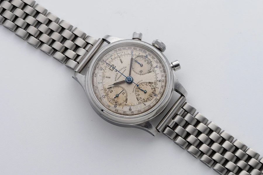 1940s Chronograph Ref. 4048 in Stainless Steel