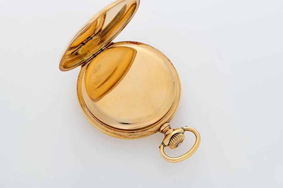 Pocket Watch 18K Yellow Gold