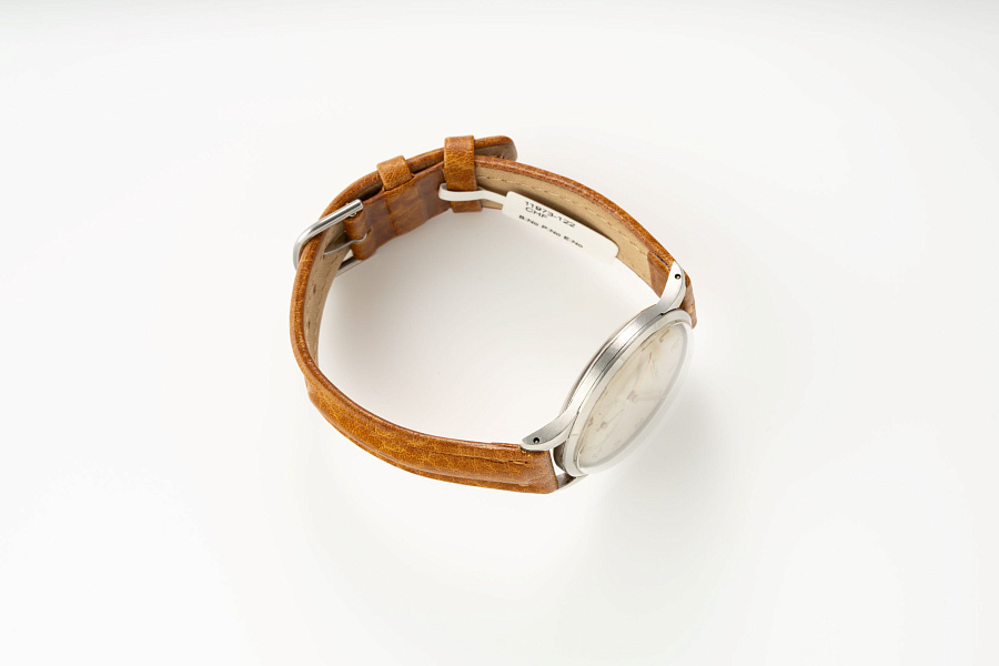 1940s Portugieser-Style Dress Watch in Stainless Steel